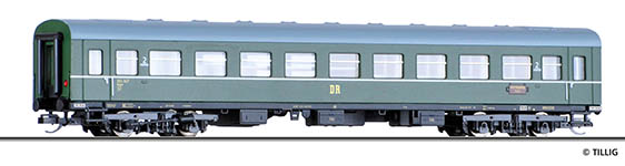 010-95626 - TT - Reisezugwagen 2. Klasse mit Buffetabteil B4gre, DR, Ep. III